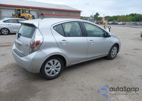 2012 Toyota Prius C One from USA, damaged, VIN JTDKDTB30C1510000